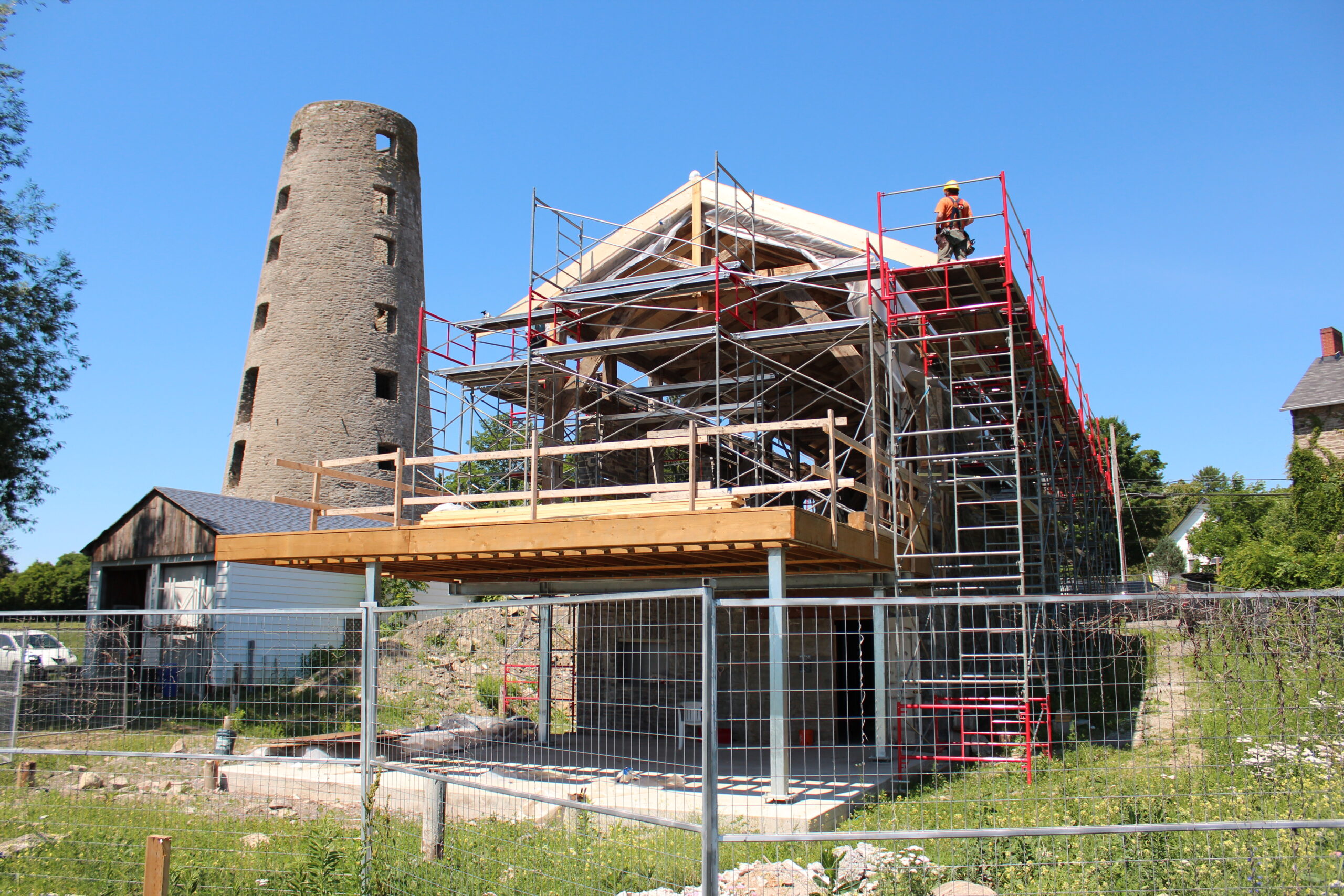 Construction of building in Maitland 